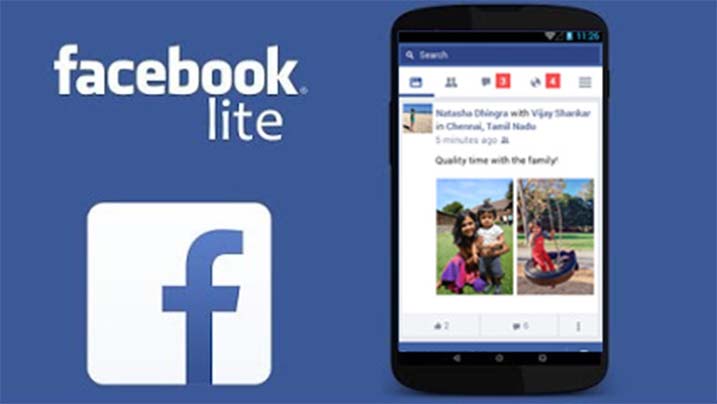 Facebook lite, télécharger application fb allégé sur mobile