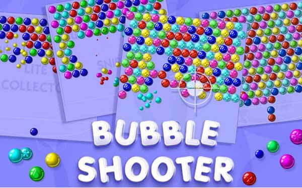 bubble shooter sur Facebook