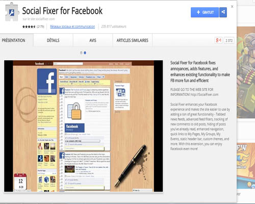 social fixer for facebook